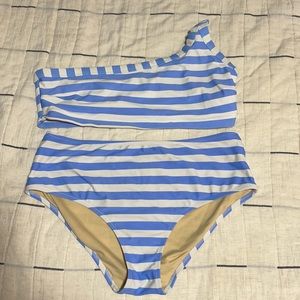 Old Navy one shoulder two piece swimsuit